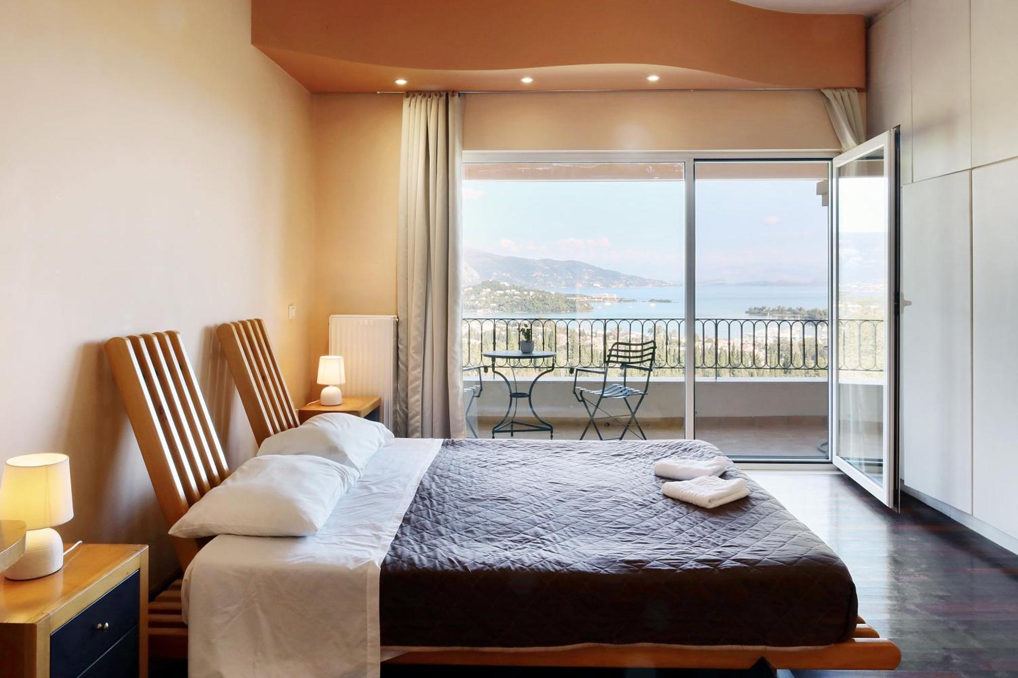 Casa T With Amazing Views In Corfu Villa Kontokali Exterior foto